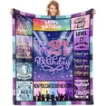 thumbnail image 1 of 21st Birthday Gifts for Her, 21st Birthday Blanket 50"x60", 21st Birthday Gift Ideas, Gifts for 21 Year Old Female Women Bestie Sister, 21st Birthday Gift for Girls Throw Blankets, 1 of 6