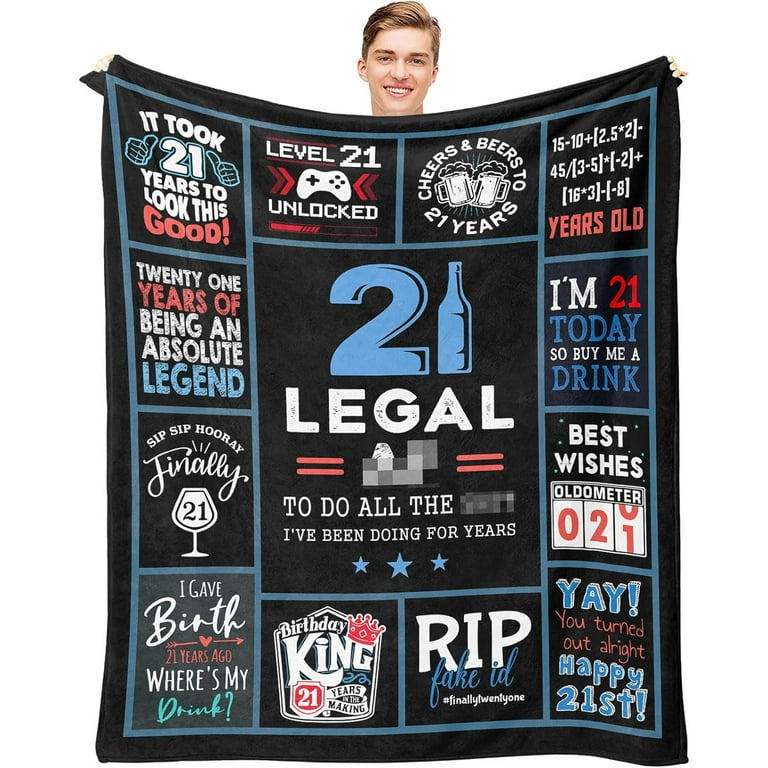 21st Birthday Gifts for Him, 21 Year Old Birthday Gifts for Male