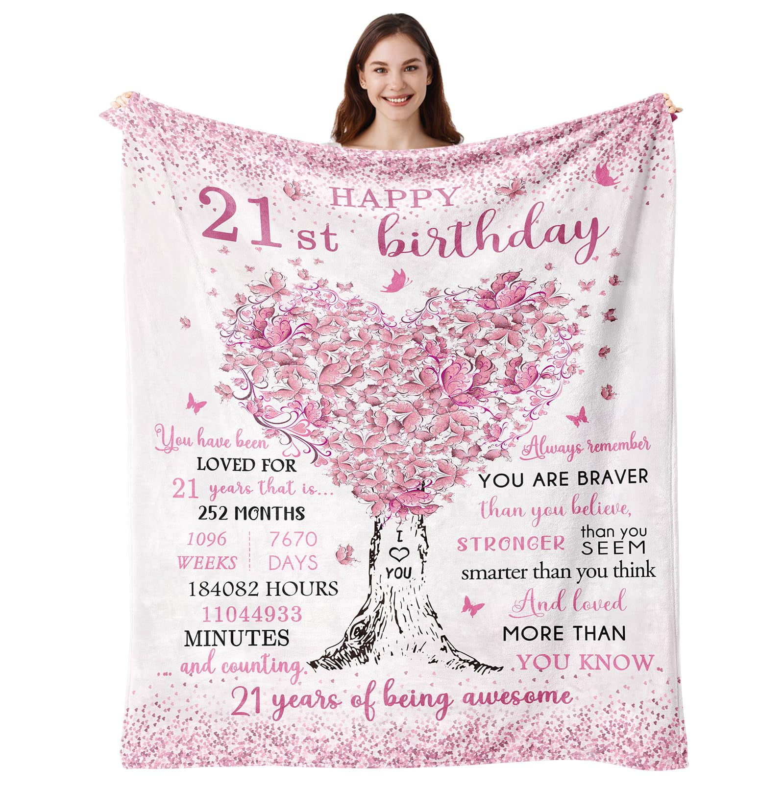 21st Birthday Gifts for IFF17 Her, 21st Birthday 21 Year Old Birthday