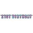 thumbnail image 1 of 21st Birthday Letter Banner, 1 of 1