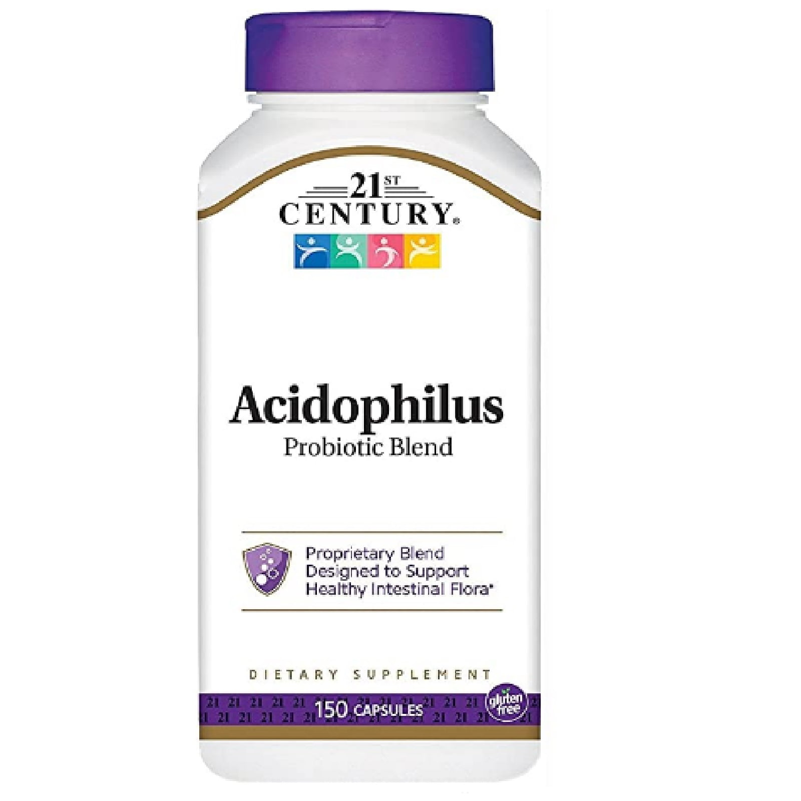 21st Century Acidophilus Probiotic Blend Dietary Supplement Unisex, 150 ...