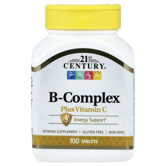 21st Century B Complex With C Tablets 100 Each