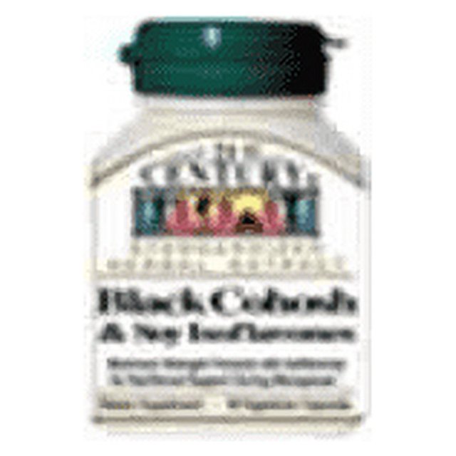 21st Century Black Cohosh & Soy Isoflavones 180mg Capsules, 60 Ct