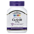 thumbnail image 1 of 21st Century CoQ10 100 mg Softgels 90 ea, 1 of 4