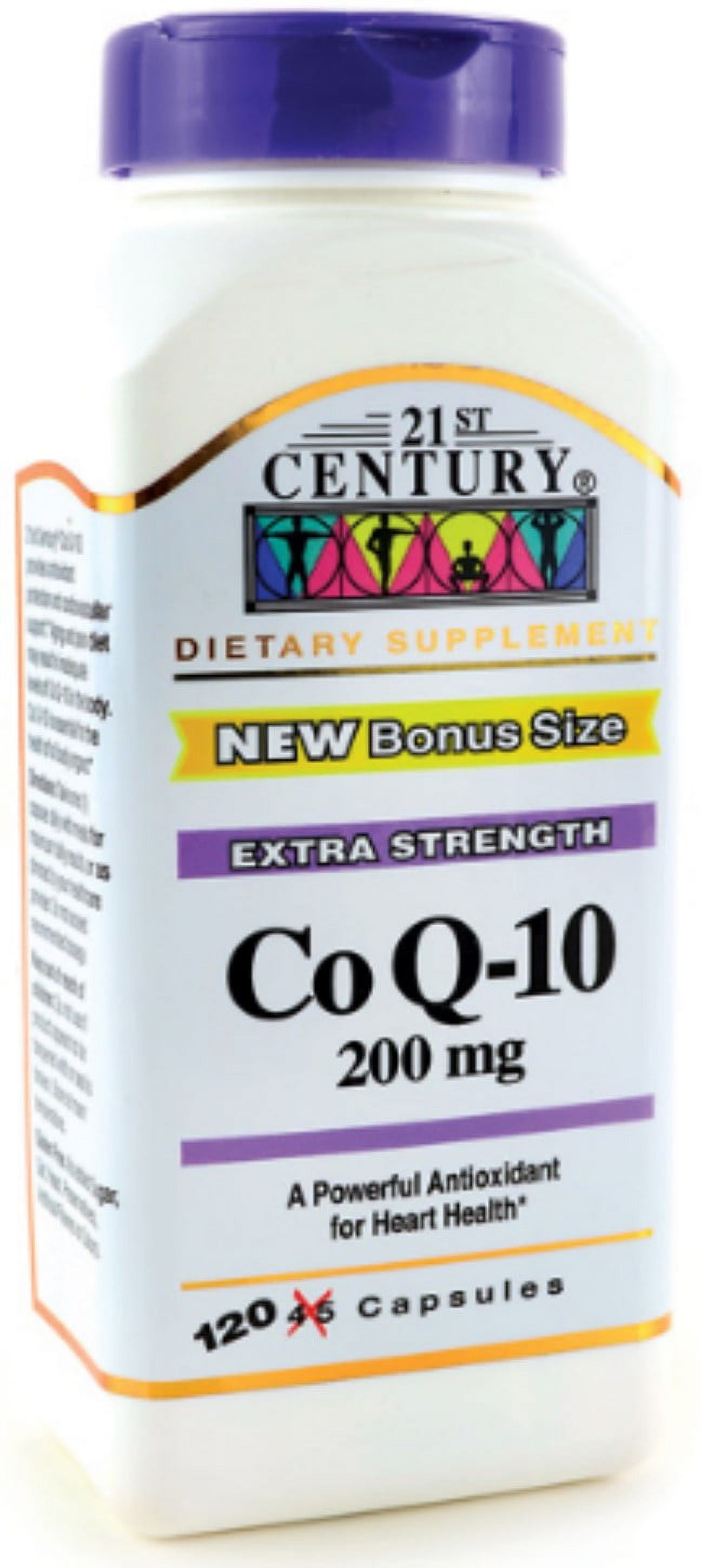21st Century CoQ10 200 mg Capsules 120 Each