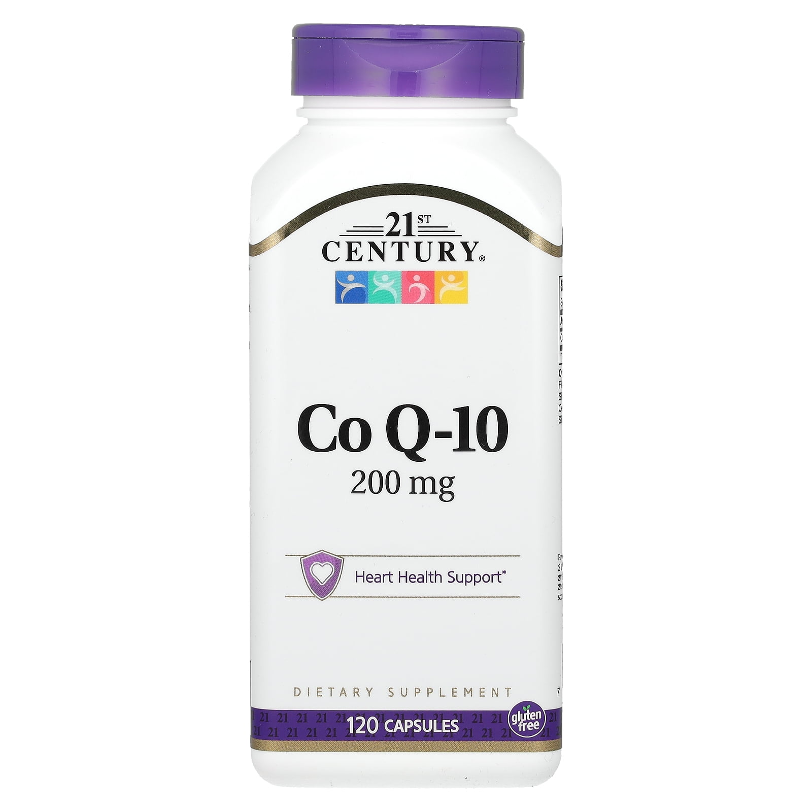 21st Century CoQ10 200 mg Capsules 120 ea