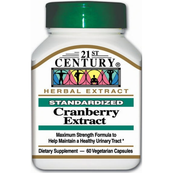 21st Century Cranberry Extract 60 Each - (Pack of 3)