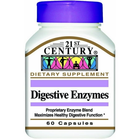 21st Century Digestive Enzymes Capsules 60 Each - (Pack of 2)