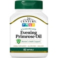 21st Century Evening Primrose Oil Softgels, 60 Count