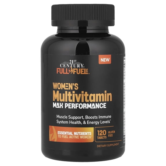 21st Century Full Fuel 365, Women's Multivitamin, Max Performance, 120 Tablets