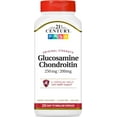 thumbnail image 1 of 21st Century Glucosamine Chondroitin, 200 Easy to Swallow Capsules, 1 of 4