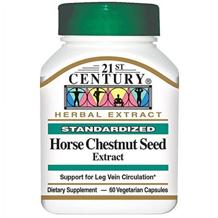 21st Century Horse Chestnut Seed Extract Veg Capsules, 60 Count, 3 Pack