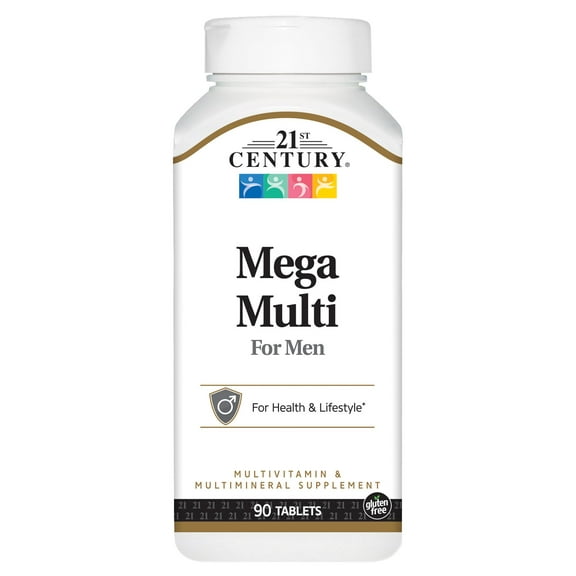 21st Century Mega Multi for Men, 90 Tablets