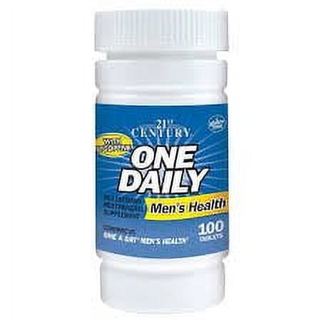 21st Century Men's Health One Daily Multivitamin Tablet, 100ct, 4-Pack