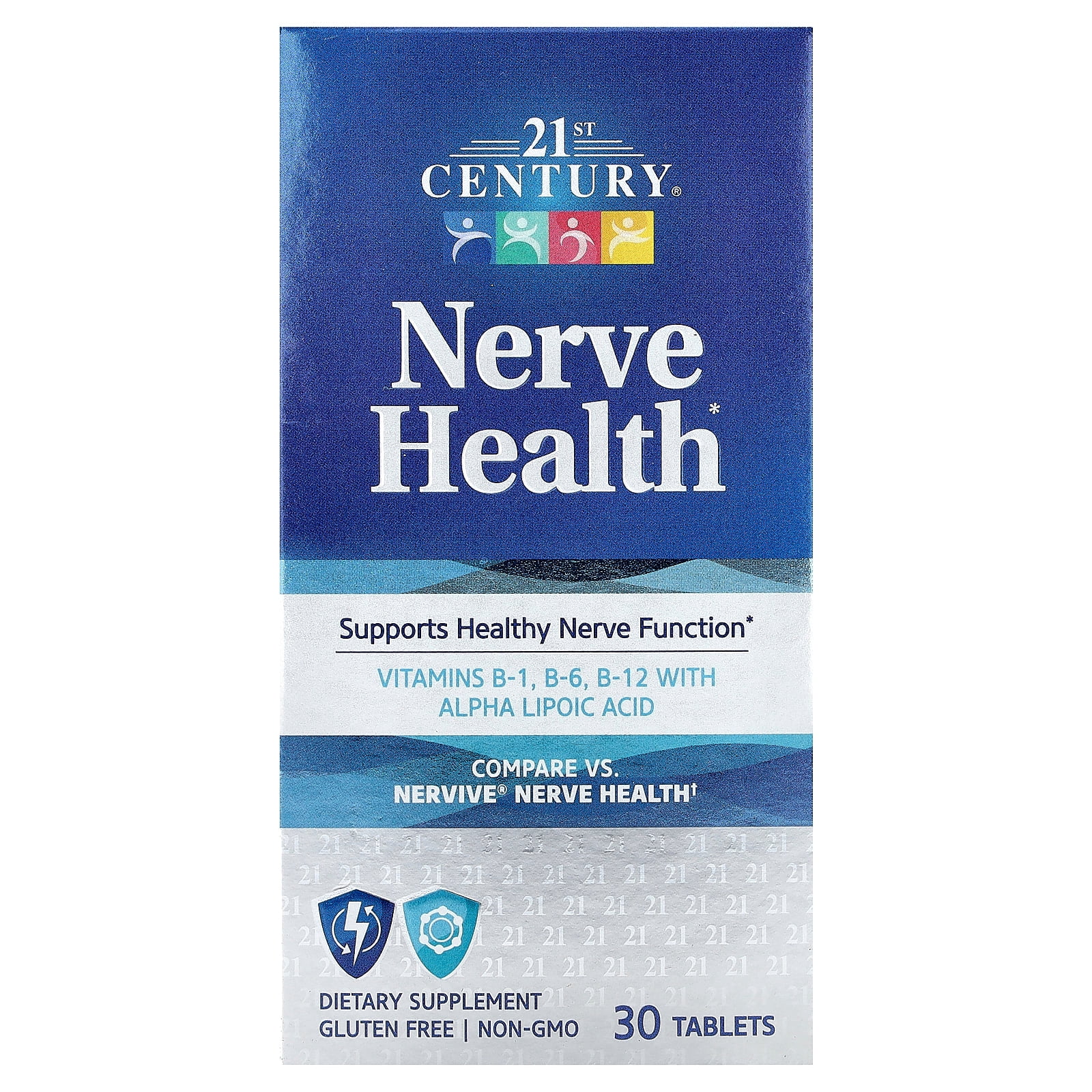 Nerve Health 30 Tabs | Immune support for medical supply - Walmart ...