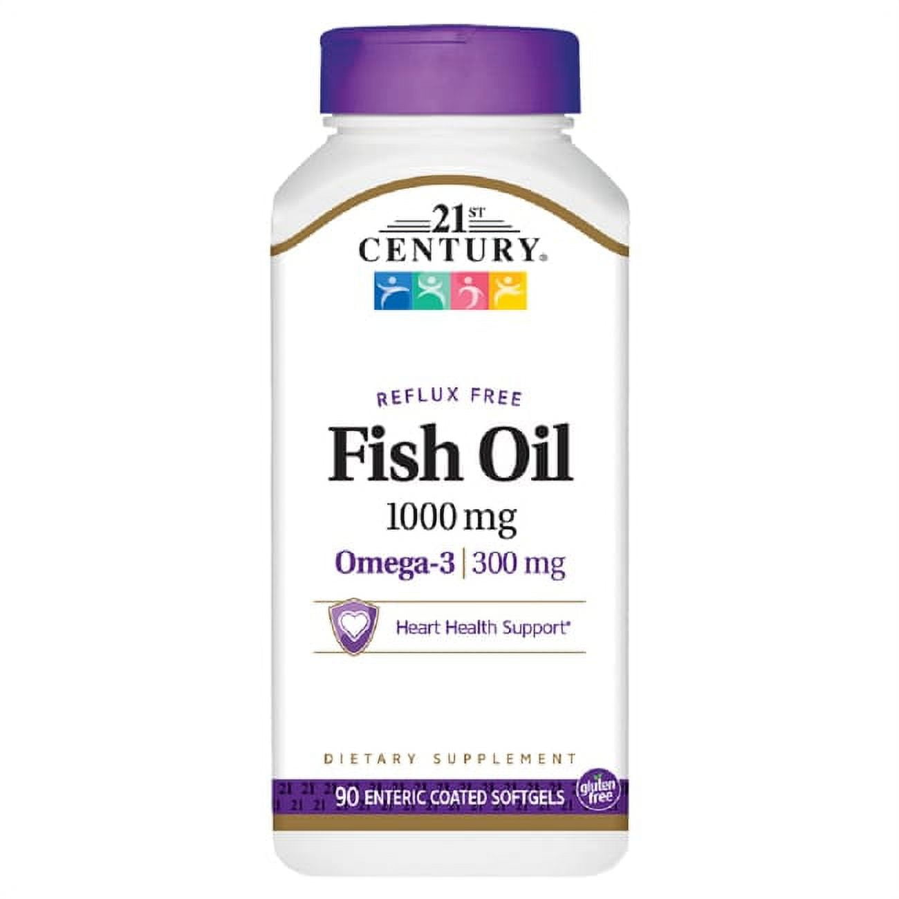Mason Natural, Omega-3 Fish Oil, 1000 Mg, 90 Softgels, Dietary Supplement  with Omega Fatty Acids from Fish Oil, Supports Heart and Joint Health