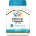 thumbnail image 1 of 21st Century Potassium Gluconate Supplement, 110 Count, 1 of 5