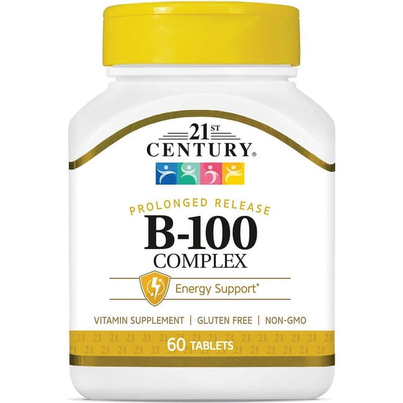 21st Century Prolonged Release B-100 Complex 60 Tabs - Walmart.com