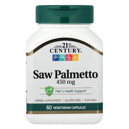 21st Century Saw Palmetto Extract 320mg Capsules, 60 Ct