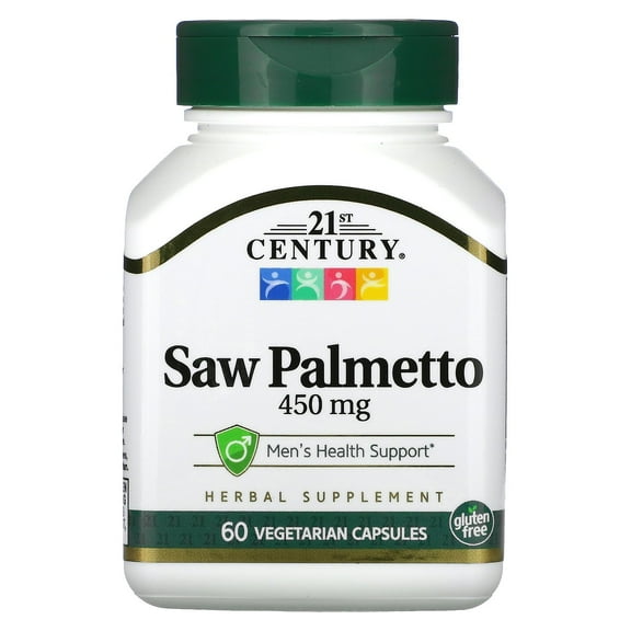 21st Century Saw Palmetto Extract 320mg Capsules, 60 Ct