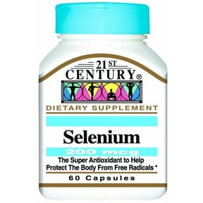 21st Century Selenium 200 mcg Capsules 60 Each