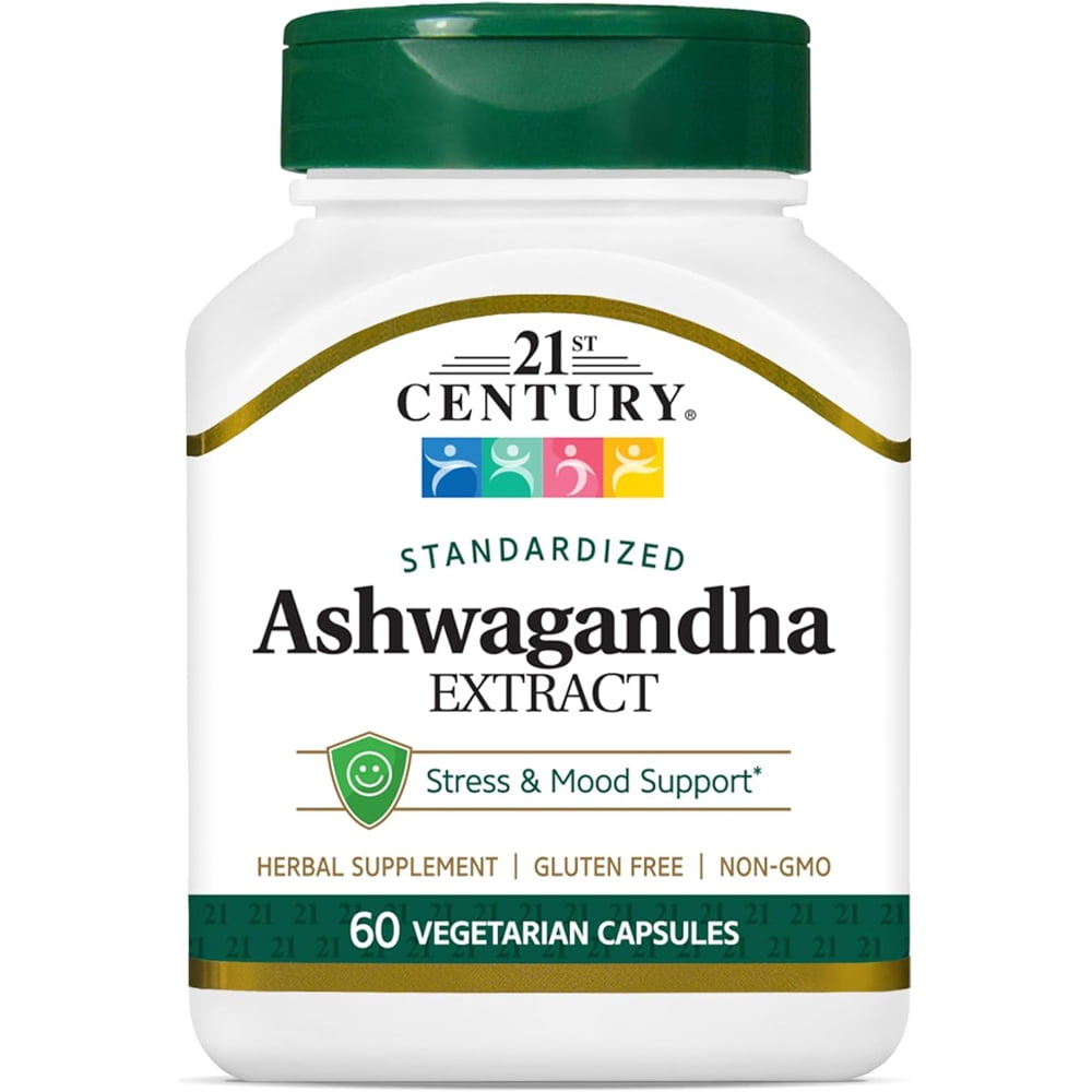 21st Century Standardized Non-GMO Ashwagandha Root Extract