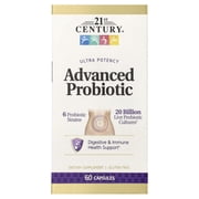 21st Century Ultra Potency Advanced Probiotic Capsules 60 ea