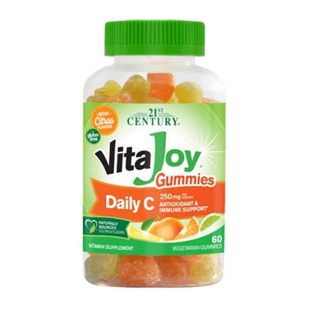 21st Century VitaJoy Gummies Daily C Citrus gummies, 60 Ea , 6 Pack