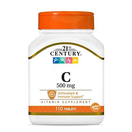 21st Century Vitamin C 500 Mg Tablets, 110 Count, 6 Pack