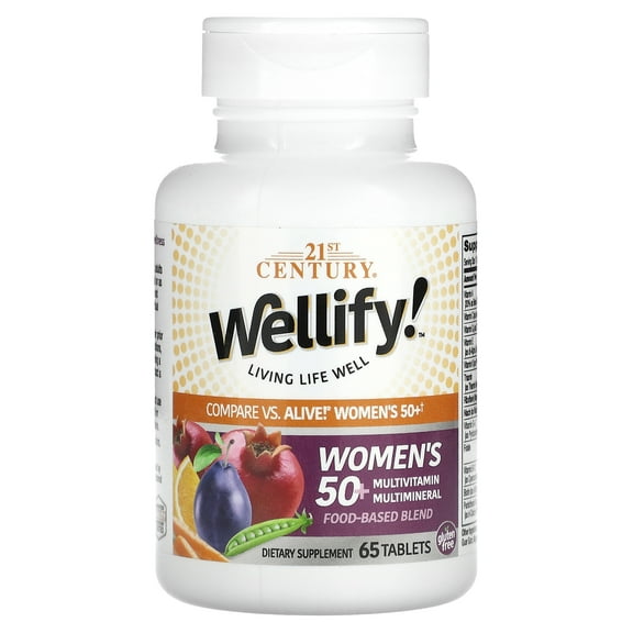 21st Century Wellify! Women's 50+ Multivitamin Multimineral, 65 Tablets