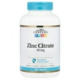 thumbnail image 1 of 21st Century Zinc Citrate, 50 mg, 360 Tablets, 1 of 2