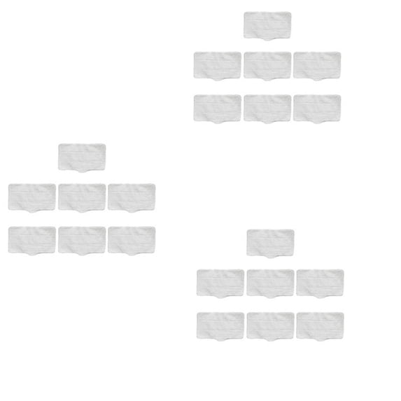 21x Mop Cleaning Pads for ZQ100 ZQ600 ZQ610 Steam Vacuum Cleaner Mop Cloth Rag Replacement Accessories