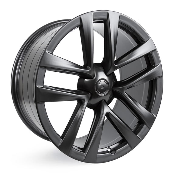 21x10.5 inch Wheel for Tesla Model S 2021-2024 Alloy Black Rim 5-lug