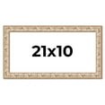 thumbnail image 1 of 21x10 Frame White Real Wood Picture Frame Width 1.5 inches | Interior Frame Depth 0.5 inches |, 1 of 8