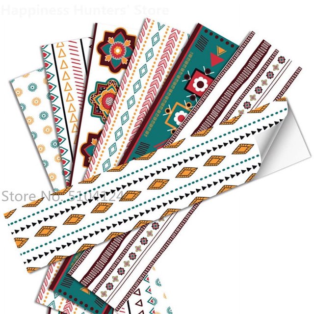 21x100cm Stairs Stickers Wood Grain Selfadhesive Wallpaper Wall Decal