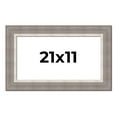 thumbnail image 1 of 21x11 Frame Grey Real Wood Picture Frame Width 2.75 Inches | Interior Frame Depth 0.5 Inches |, 1 of 8