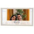 thumbnail image 1 of 21x11 Frame White Wheat Solid Wood Picture Frame | Moulding Width 0.75 Inches | Interior Depth 0.5, 1 of 8