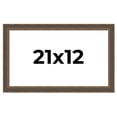 thumbnail image 1 of 21x12 Frame Golden Caramel Solid Wood Bronze Picture Frame | 1.25 Inch Moulding Width | 0.5 Inch, 1 of 8