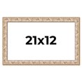 thumbnail image 1 of 21x12 Frame White Real Wood Picture Frame Width 1.5 inches | Interior Frame Depth 0.5 inches |, 1 of 8