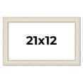 thumbnail image 1 of 21x12 Frame White Real Wood Picture Frame Width 1.75 inches | Interior Frame Depth 0.5 inches |, 1 of 8