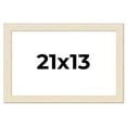 thumbnail image 1 of 21x13 Frame White Real Wood Picture Frame Width 1.5 inches | Interior Frame Depth 0.5 inches | Barn, 1 of 8