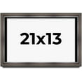 thumbnail image 1 of 21x13 Shadow Box Frame Brown Cherry | 2.625 Inches Deep Pine Wood Traditional Shadowbox Display, 1 of 8