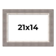 thumbnail image 1 of 21x14 Frame Grey Real Wood Picture Frame Width 2.75 Inches | Interior Frame Depth 0.5 Inches |, 1 of 8