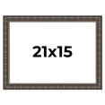 thumbnail image 1 of 21x15 Frame Black Bamboo Solid Wood Picture Frame Width 1.5 Inches | Interior Frame Depth 0.5, 1 of 8