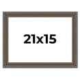 thumbnail image 1 of 21x15 Frame Black Feather Payton Ornate Solid Wood Picture Frame Width 1.75 Inches | Interior Depth, 1 of 8