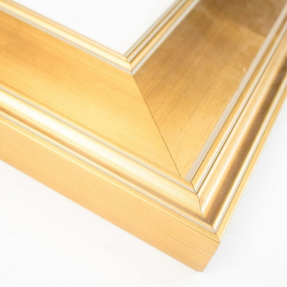 21x15 Frame Gold Solid Wood Picture Frame Width 4.0625 Inches | Interior Frame Depth 0.625 Inches |