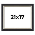 thumbnail image 1 of 21x17 Frame Black Real Wood Picture Frame Width 2.25 Inches | Interior Frame Depth 0.5 Inches |, 1 of 8