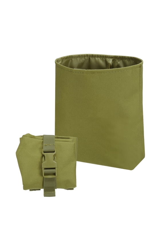 21x17x8cm Dump Pouch Folding Dump Waist Accessories Bag for Hiker Green