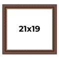 thumbnail image 1 of 21x19 Copper and Brown Real Wood Picture Frame Width 2 inches | Interior Frame Depth 0.5 inches |, 1 of 8