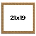 thumbnail image 1 of 21x19 Frame Black and Gold Distressed Solid Wood Sonoma Picture Frame | 1.625 Inch Moulding Width |, 1 of 8